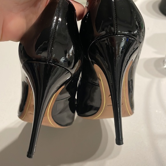 Versace black leather pump - Picture 4 of 6